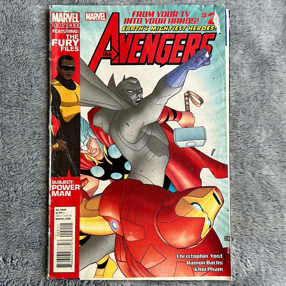 MARVEL💫Earth’s Mightiest Heroes:The Avengers 2012 Comic Book
